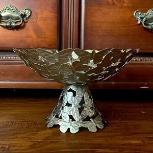 Metal Butterfly Bowl
